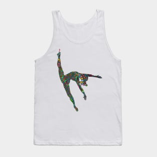 Ballerina Girl dancesilhouette dance Tank Top